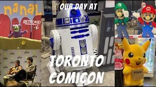 Our Day At Toronto Comicon 2024-Cosplay, Shopping, Sketch Duel,  Gordon Cormier & Ian Ousley & more!