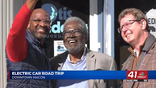 AAA visits Macon to celebrate Black History Month with Electric Vehicle Road Trip