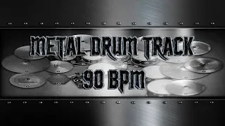 Disturbed Style Metal Drum Track 90 BPM | Preset 3.0 (HQ,HD)