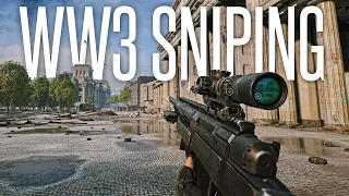 SNIPING WITH THE .338 G29 SNIPER RIFLE - World War 3 Gameplay