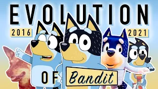 Evolution of Bandit Heeler (2016-2021) | Bluey Evolution