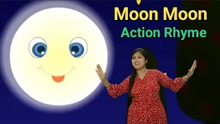 Moon Moon Action Rhyme