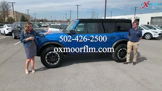Walkaround on a New 2022 Ford Bronco Black Diamond, For Sale at Oxmoor Ford LINCOLN in Louisville KY