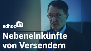 Lauterbach: Nebeneinkünfte von Versendern / Apotheken bereit für Impfzertifikate / Impfmarathon