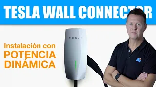 Wall Connector de TESLA con Potencia de carga DINÁMICA