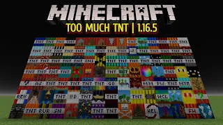 Minecraft: Too Much TNT Mod | 1.16.5 (100+ TNTs)