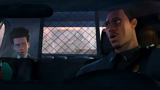 Spider-man: Into the Spider-verse - Miles Going to School