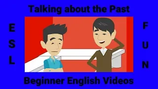Past Simple Regular and Irregular Verbs | English Conversation about the Past