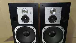 KENWOOD KA-1100SD & ONKYO M-90 - усилитель высшего класса + замечательная акустика!