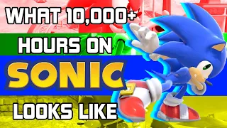 What 10,000+ Hours on Sonic Looks Like | SSBU Montage