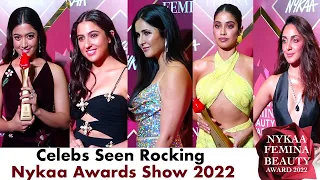 Janhavi Kapoor, Katrina Kaif to Kiara Advani, dazzling look at Nykaa Beauty Awards 2022 red carpet