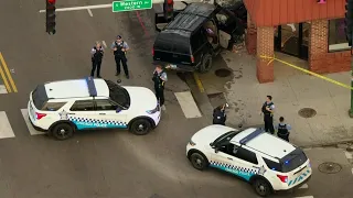 Man shot, crashes car with 3 kids inside on Lower West Side