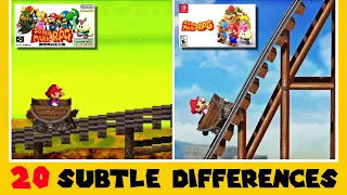 20 Subtle Differences between Super Mario RPG for SNES and Switch