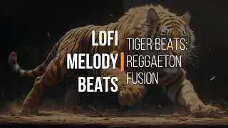 🐅 Tiger Beats: Orange Reggaeton Fusion  🟠 | Lofi Melody Beats 🎧