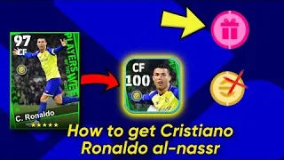 How to get C. Ronaldo new Potw card al nassr in efootball 2023 mobile