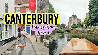 A Beautiful Day in Canterbury!🛥️ Affordable Day trip from London!