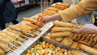 amazing sight! Top7 masters of Korean street handmade fish cake making