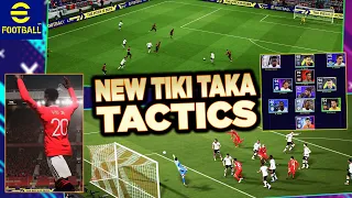 eFootball 2023 | New Tiki-taka Tactic & Testing Best Tiki-taka Tactic against Alternate Formations!