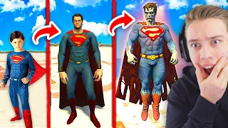 SUPERMAN UPGRADEN Naar GOD SUPERMAN In GTA 5! (Mods)