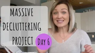 Massive Decluttering Project! | Day 6 | Papers