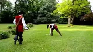 Promachos - baroque smallsword duel / small sword fight