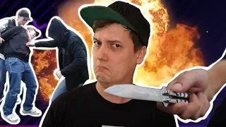 Würdest DU zum Messer greifen? Und Verschwörungen & Schläge auf YouTube..