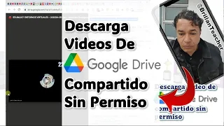 Descarga videos de Google Drive compartido sin permiso | #brillanteacher