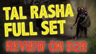 Tal Rasha Full Set Review Diablo 2 Resurrected