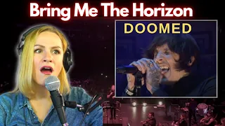 ⚡Bring Me The Horizon - Doomed (Live at the Royal Albert Hall)⚡Vocal Coach Reacts