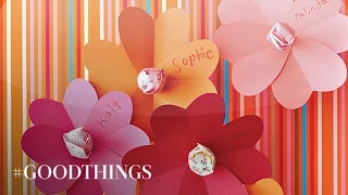 Good Things: How to Make Lollipop Flower Valentines - Martha Stewart