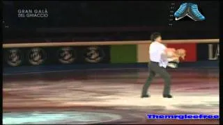 Tatiana Volosozhar e Maxim Trankov 2° esib Gran Galà del Ghiaccio 04/2011