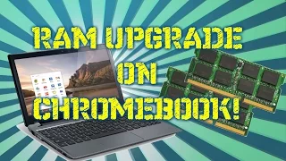 How to Upgrade the RAM on Your Chromebook!