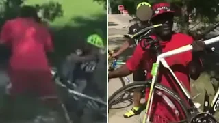 Brazen bike thief