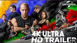 Fast Furious 9 4k ULTRA HD  Official Trailer 2 (UNIVERSAL PICTURES) ING