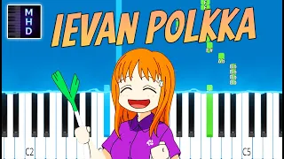 Loituma - Ievan Polkka - Piano Tutorial