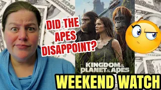KINGDOM OF THE PLANET OF THE APES OPENING WEEKEND NUMBERS, Five New Movies Debut On Friday!