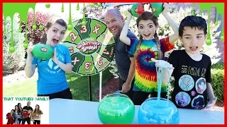 Watermelon Smash With SLIME! / That YouTub3 Family