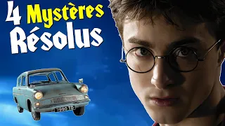 HARRY POTTER - 4 Mystères Résolus IV