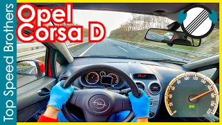 Opel Corsa D 1.3 CDTI ecoFLEX (2012) AUTOBAHN POV TOP SPEED 🚀