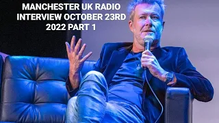 A-HA MAGNE FURUHOLMEN MANCHESTER UK RADIO INTERVIEW OCTOBER 23RD 2022 PART 1