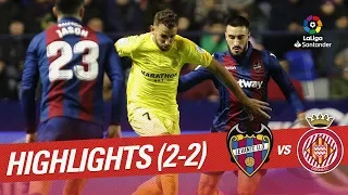 Highlights Levante UD vs Girona FC (2-2)