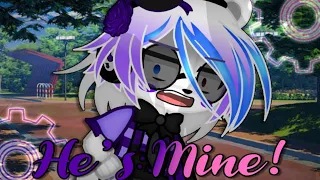 { He's Mine! } ◍ ( Sister Location ) ◍ 💜Funtime Freddy💜 x 💖Funtime Foxy💖