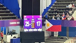 Philippines vs Vietnam set2 || SEAGames 2023 women’s Volleyball #solotravel  #seagames2023