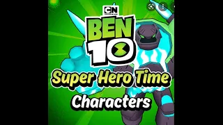 All my aliens in Ben 10 super hero time (Roblox)