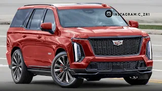 New 2025 Cadillac Escalade V | Leaked | Facelift | New Interior | 6.2L Supercharged V8 | USA