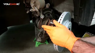 2019-Present Kia Forte Front Brake Pad and Rotor Replacement