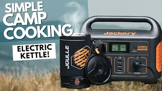 Electric Camping Kettle | Portable 500 Watt (Travel / Emergency Prepping): JOULLE by Stoke Voltaics