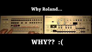 Roland TR-09 & TB-03: Playing around with the "Three O' Three" pattern by "Public Energy" (gabber)