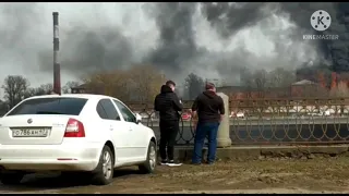 Сильнейший пожар в Питере. Горит здание мануфактуры