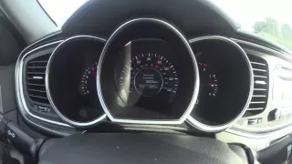 2015 Kia Optima 0-60 Acceleration with Top Speed